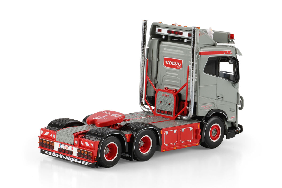 01-5237 - WSI -  VOLVO FH5 Schlafkabine 6x2 Nachlaufachse 3achs Zugmaschine "PBT Belgium"